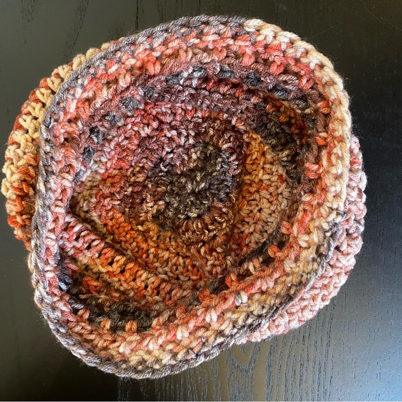 Cozy Multicolor Crochet Beanie - Picture 7 of 8